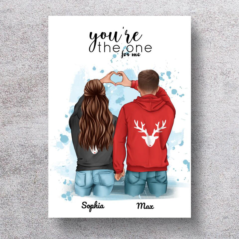 Winter Couple Poster