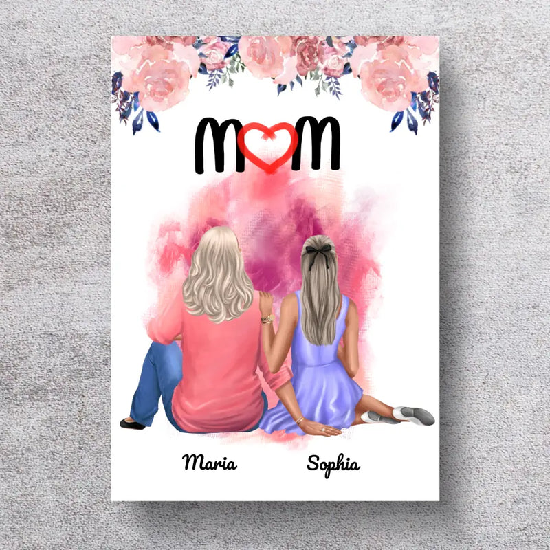 Mutter und Tochter Poster