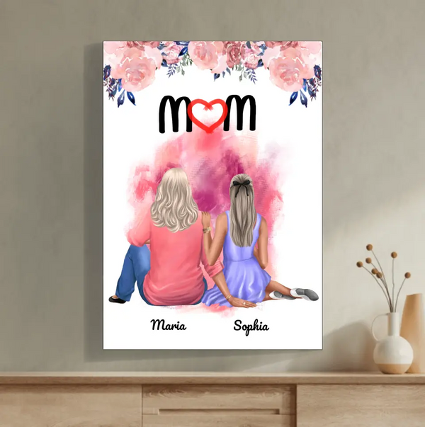 Mutter und Tochter Poster